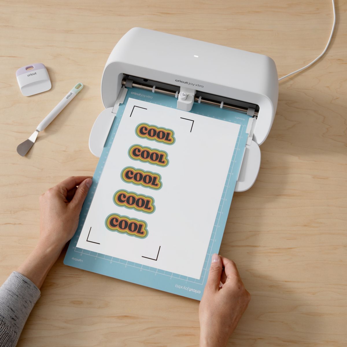 Accessoire Printable Vinyl - Blanc couleur unique, CRICUT