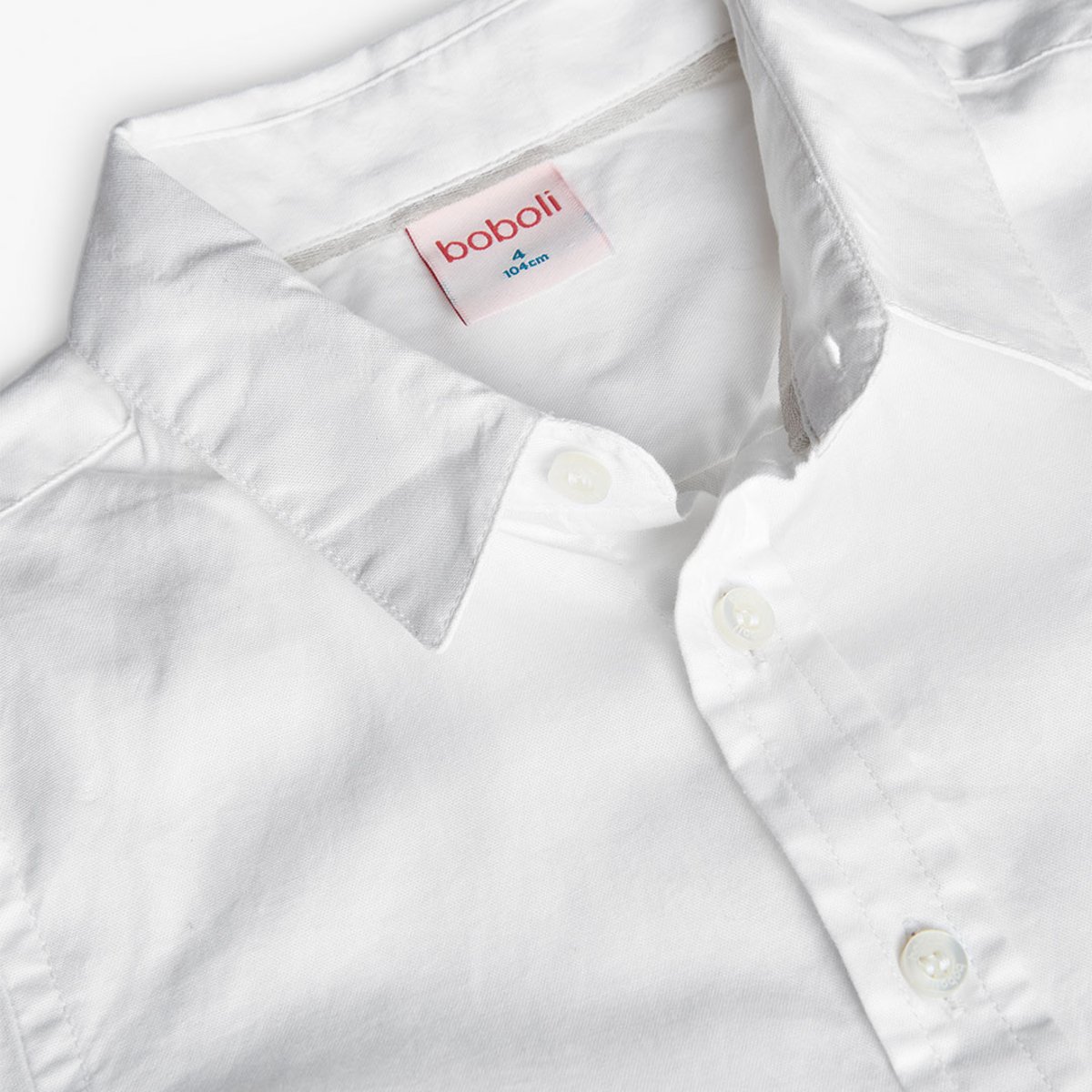 Chemise oxford manche longue blanc, BOBOLI