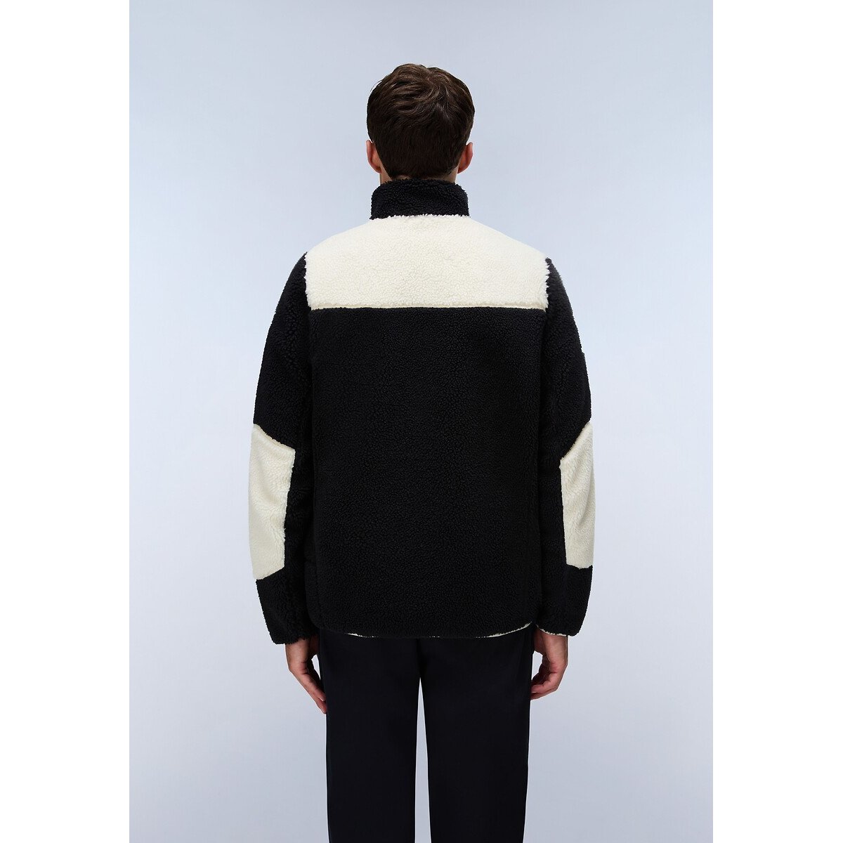 Polaire zippée, YUPIK noir/blanc, NAPAPIJRI