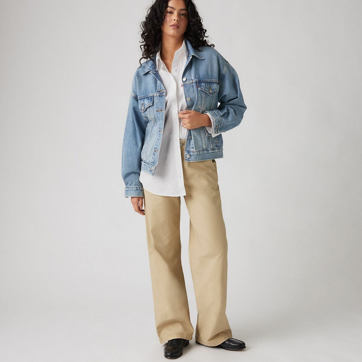 90's Straight Trousers travertine, LEVI'S