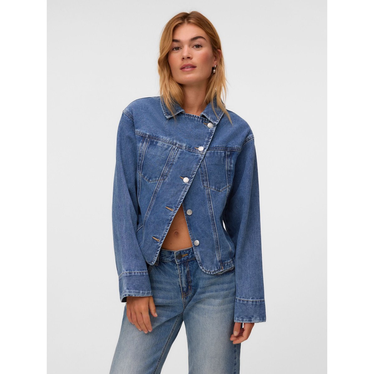Veste En Jean medium blue denim, VERO MODA