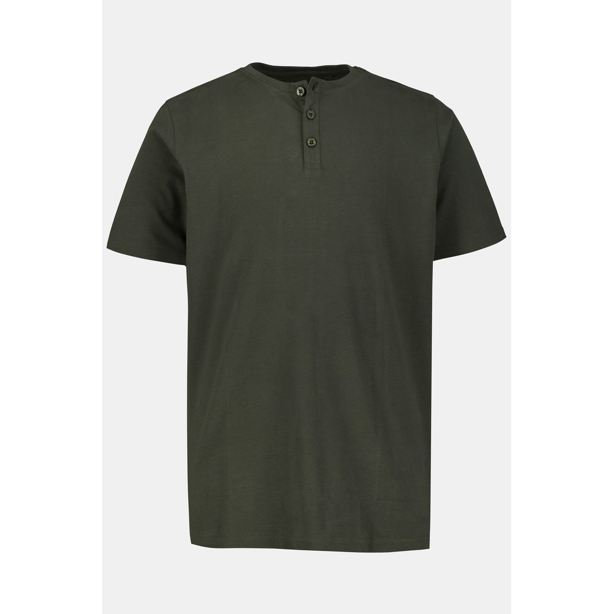T-shirt Henley olive foncé, JP1880