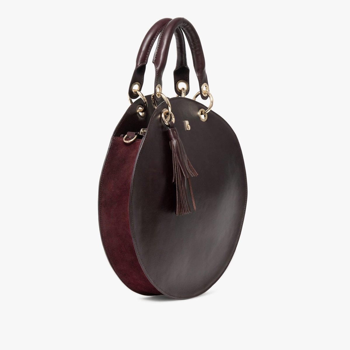 Maro Cuir en cuir CLADIE pourpre, BOCAGE