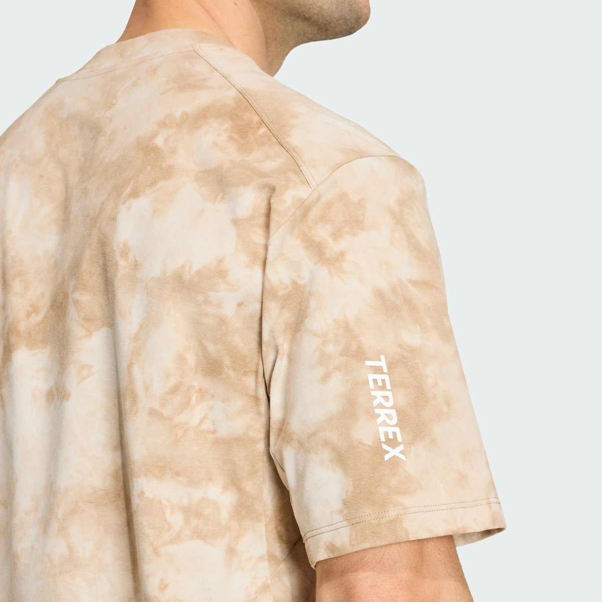 T-Shirt Terrex Multi Spray Dye T-Shirt Terrex Multi Spray Dye beige / cardboard, adidas Performance