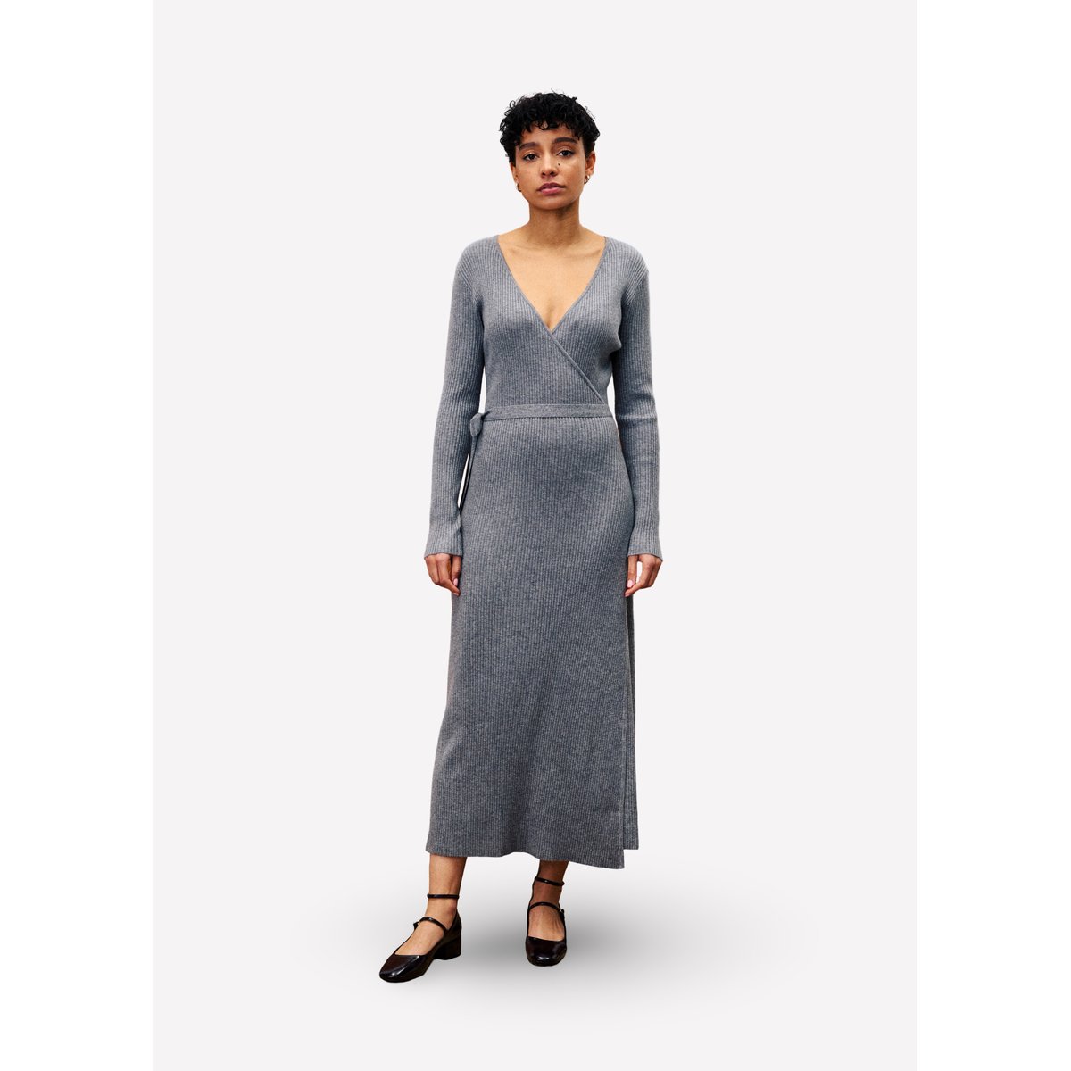 Robe GERMINI gris, FRNCH