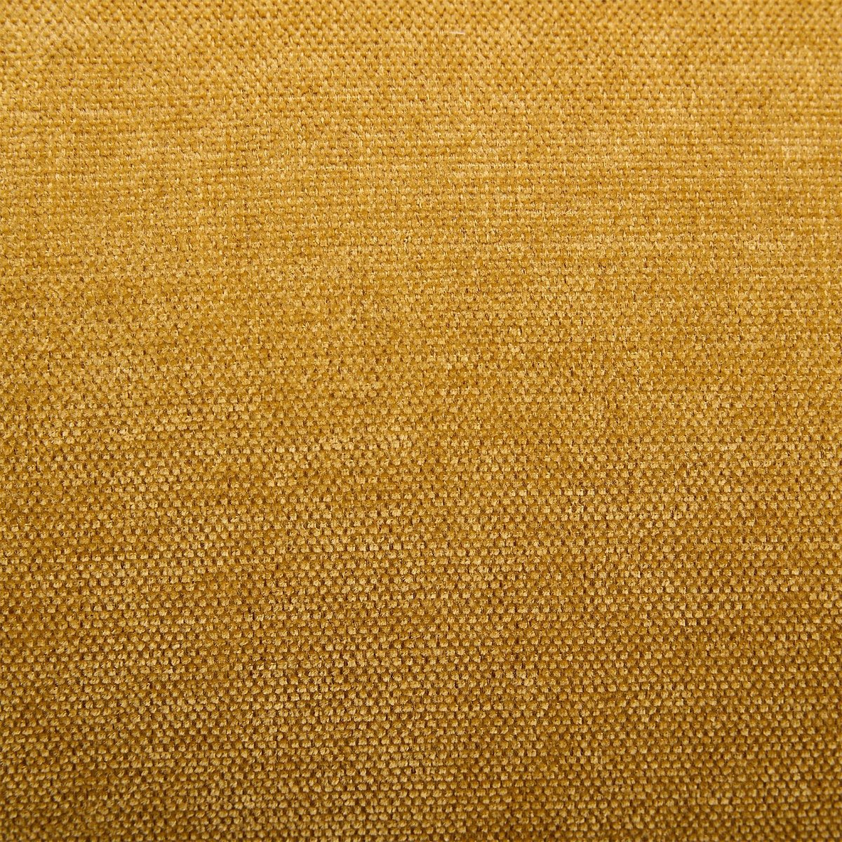 Fauteuil droit polyester ODERZO jaune moutarde, jaune, HABITAT