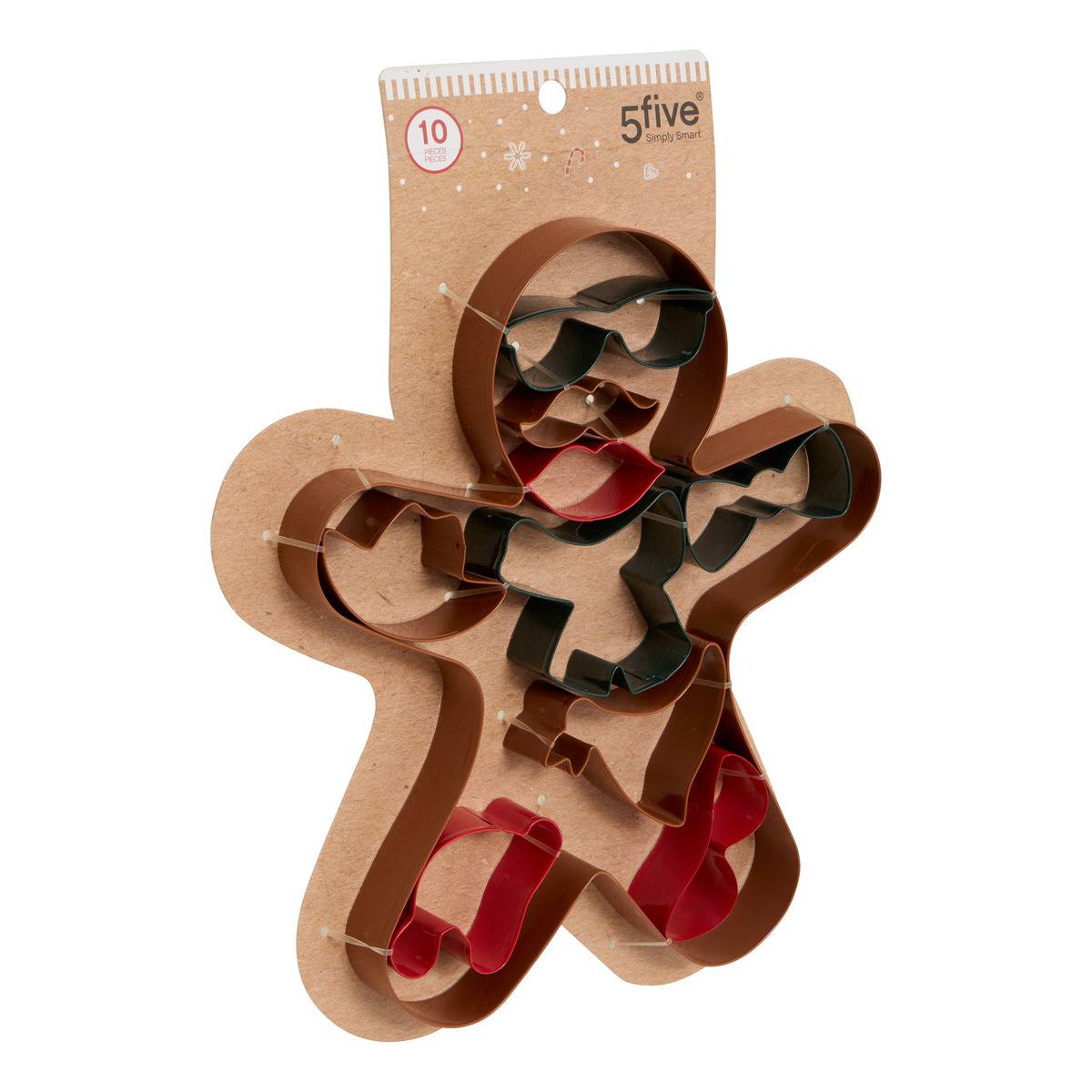 Emporte-pièces NOEL multicolore, 5FIVE SIMPLY SMART