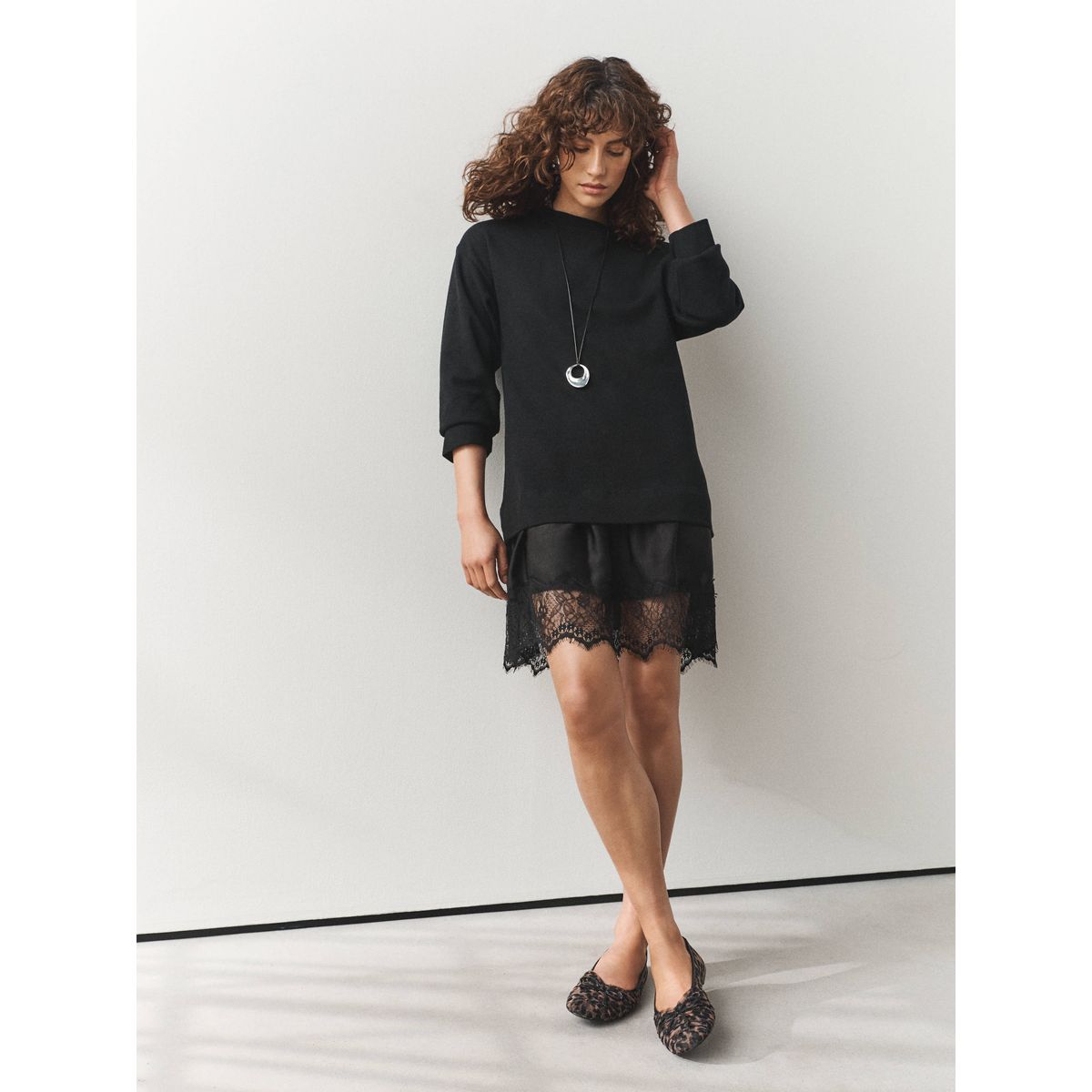 Ballerines en mesh à nœud forever comfort® léopard, NEXT