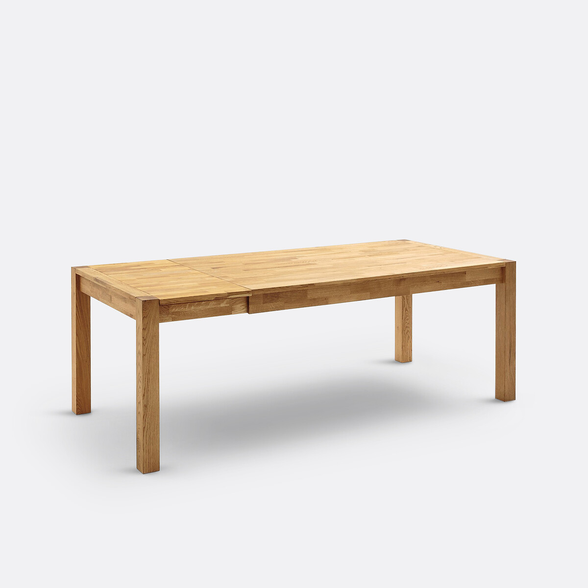 Table à manger, extensible, en chêne, pour 6 à 12 couverts, ADELITA chêne, LA REDOUTE INTERIEURS
