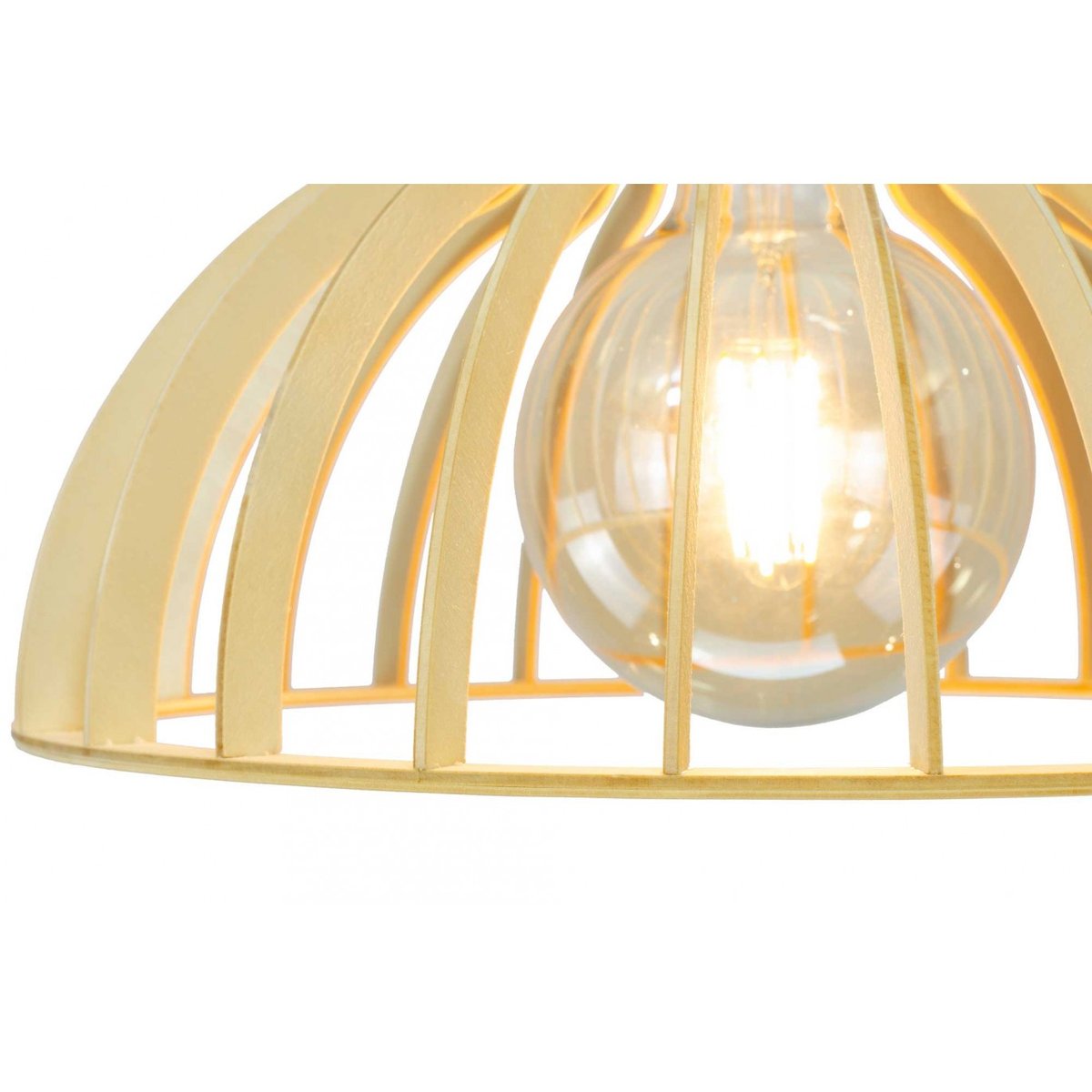 Suspension en bois de peuplier, DINOWOOD naturel, C-CREATION