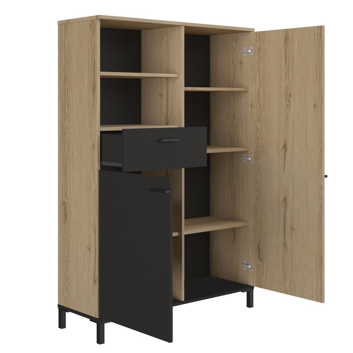 Meuble rangement TRUST marron, GAMI