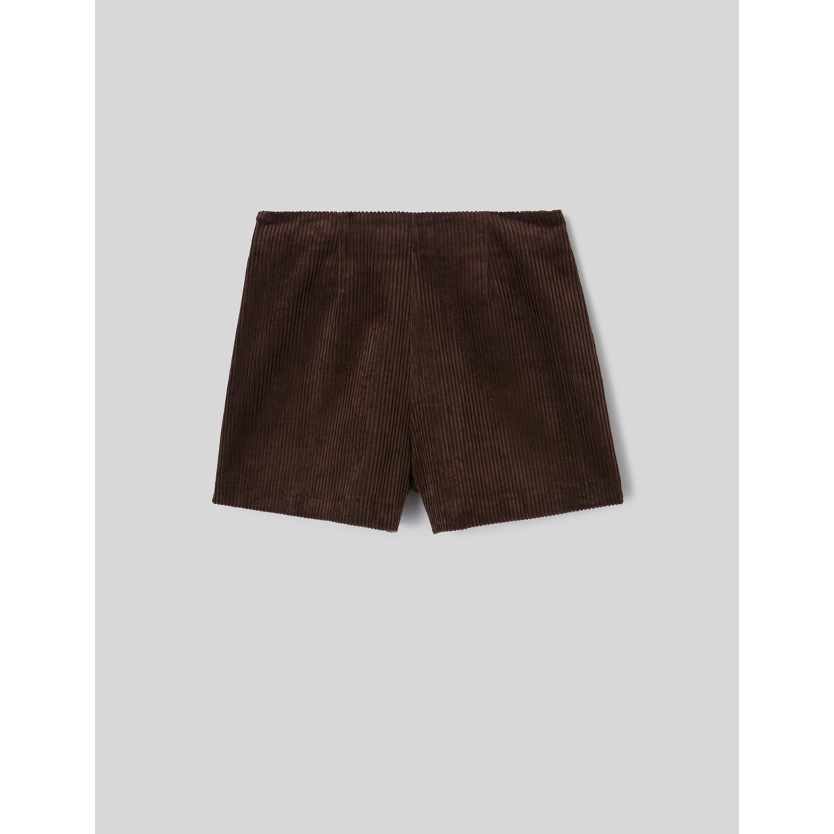 Short en velours marron foncée, BZB