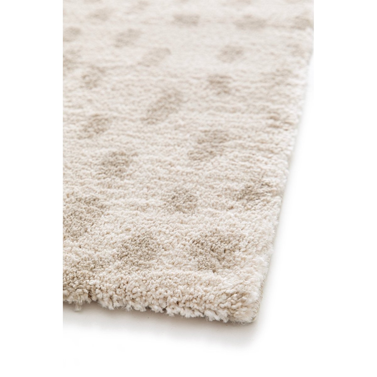 Tapis design doux et confortable LEONIE beige sable, AFK LIVING