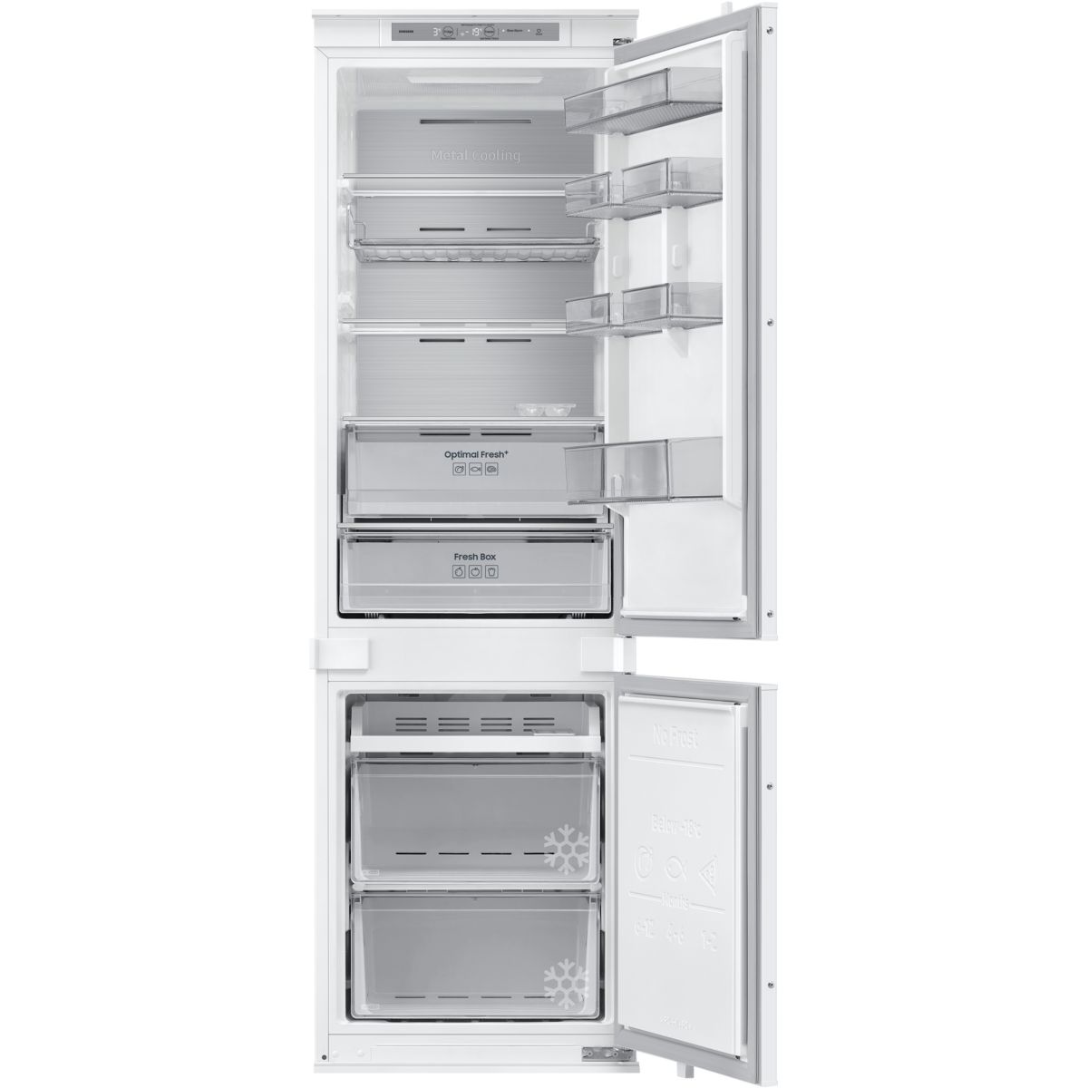 Réfrigérateur combiné encastrable BRB80F26ADS0 couleur unique, SAMSUNG