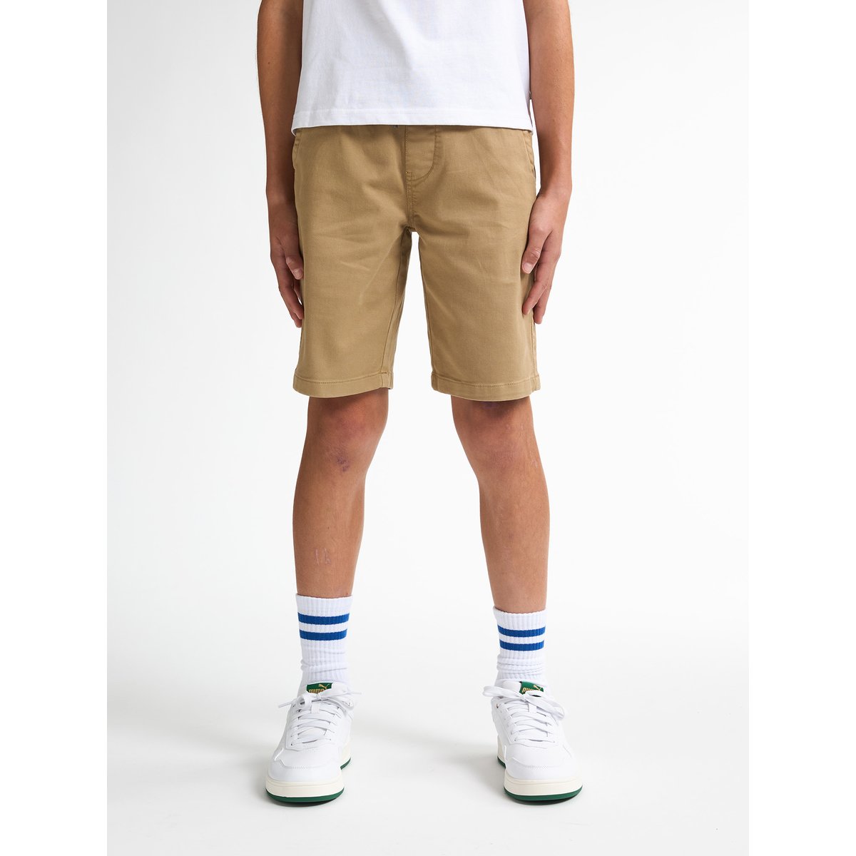 Short chino avec cordon de serrage marco jaune cappuccino, PETROL INDUSTRIES