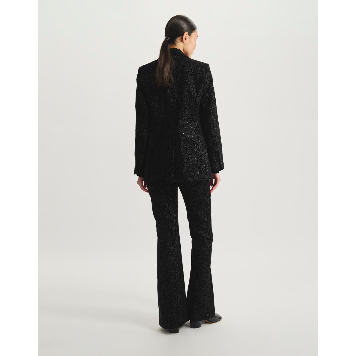 Veste Thadée noir, INES DE LA FRESSANGE PARIS