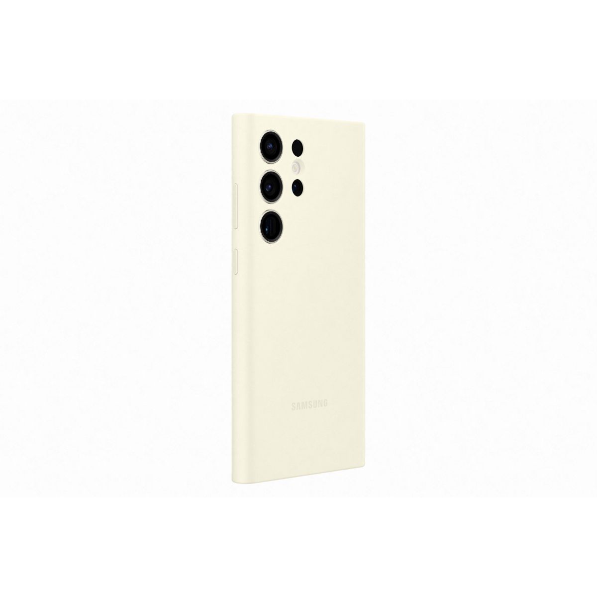 Coque S23 Ultra Silicone Cotton blanc, SAMSUNG