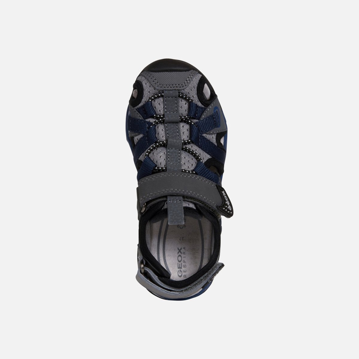 Sandales Respirantes Borealis noir, gris, GEOX
