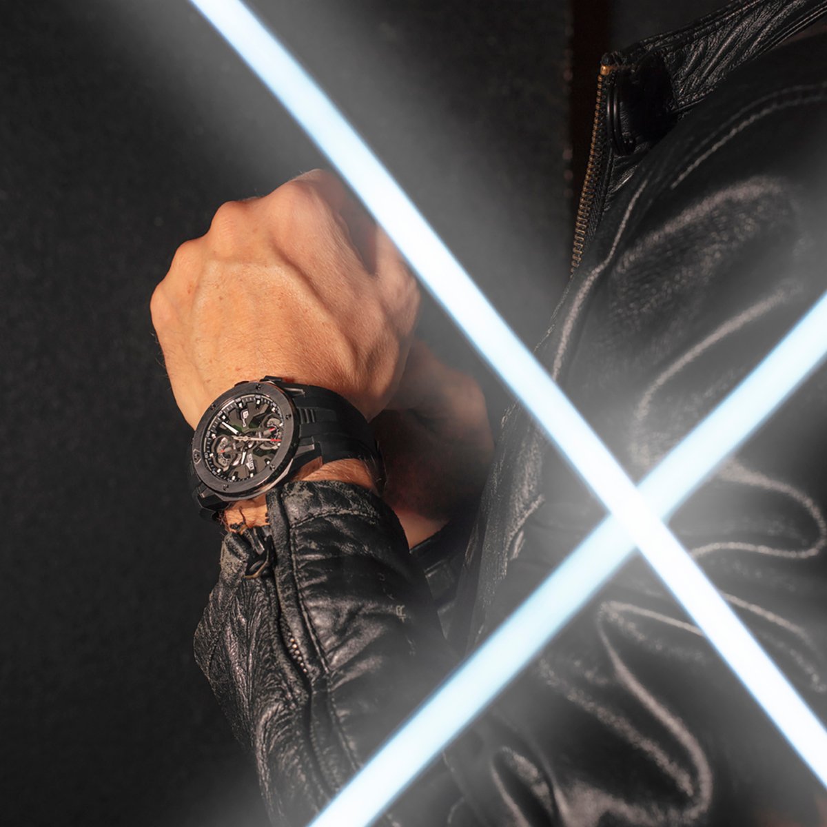 Montre Analogique  VORTEX noir noir noir, LOTUS