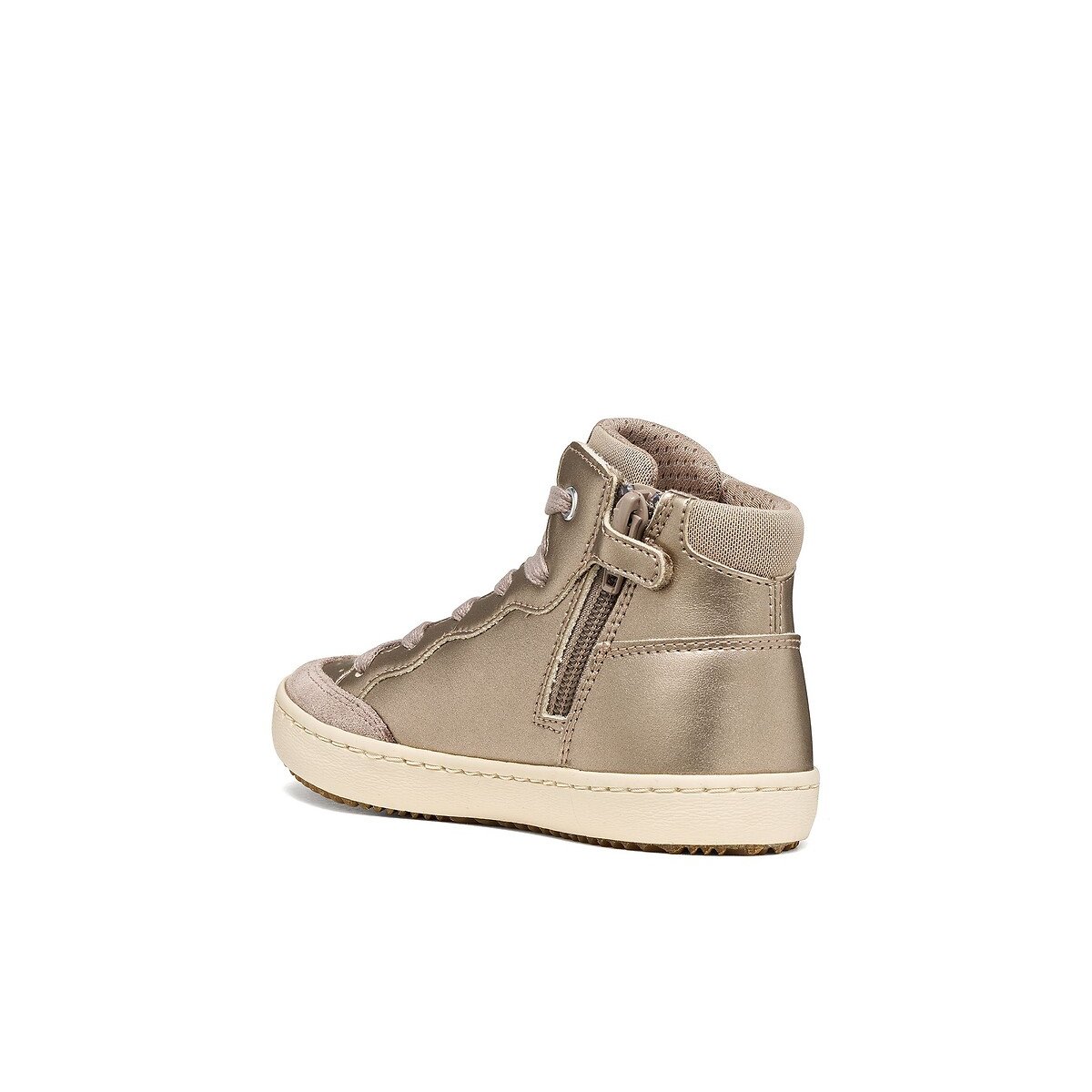 Kids Kalispera Breathable High Top Trainers bronze, GEOX