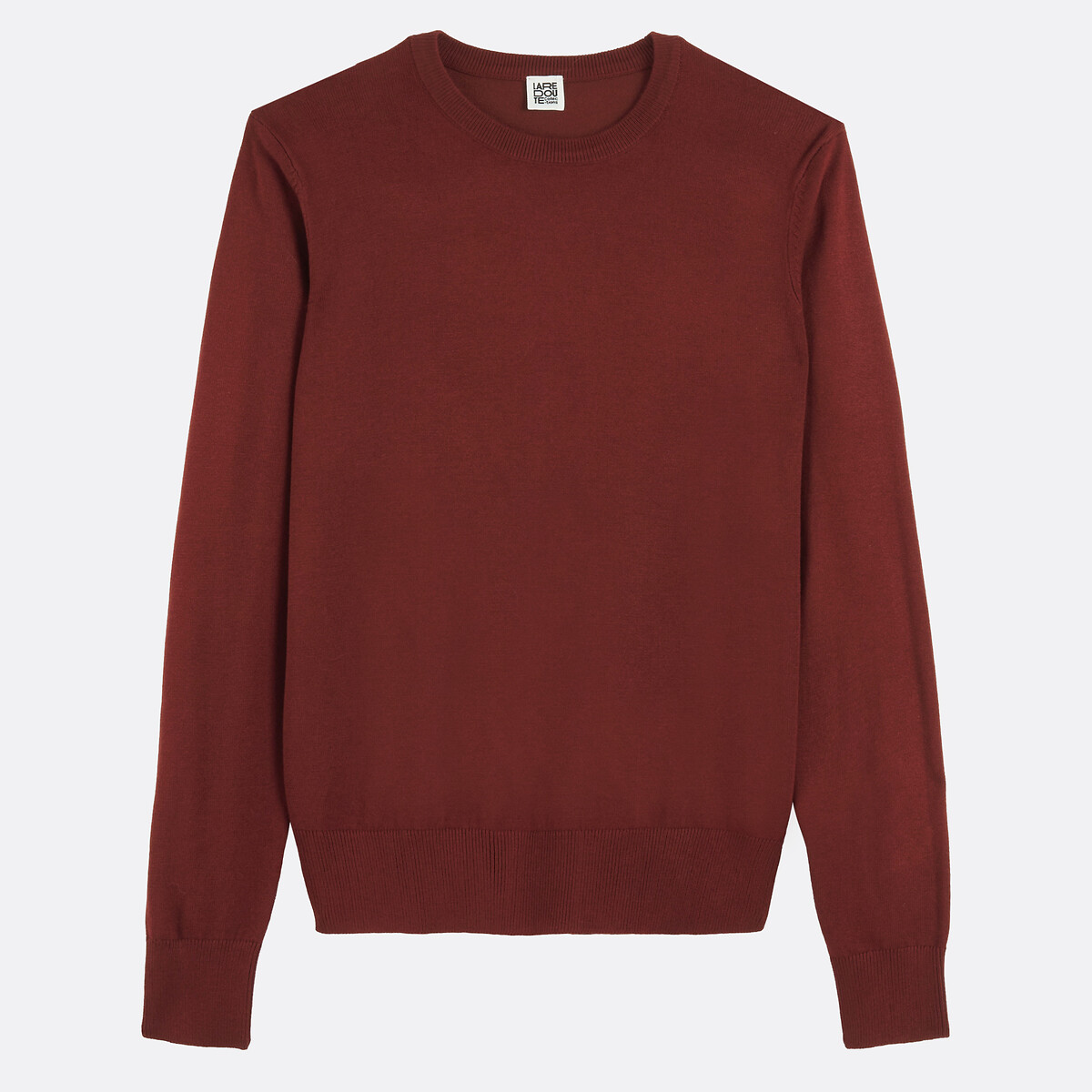Crew Neck Jumper red orange, LA REDOUTE COLLECTIONS