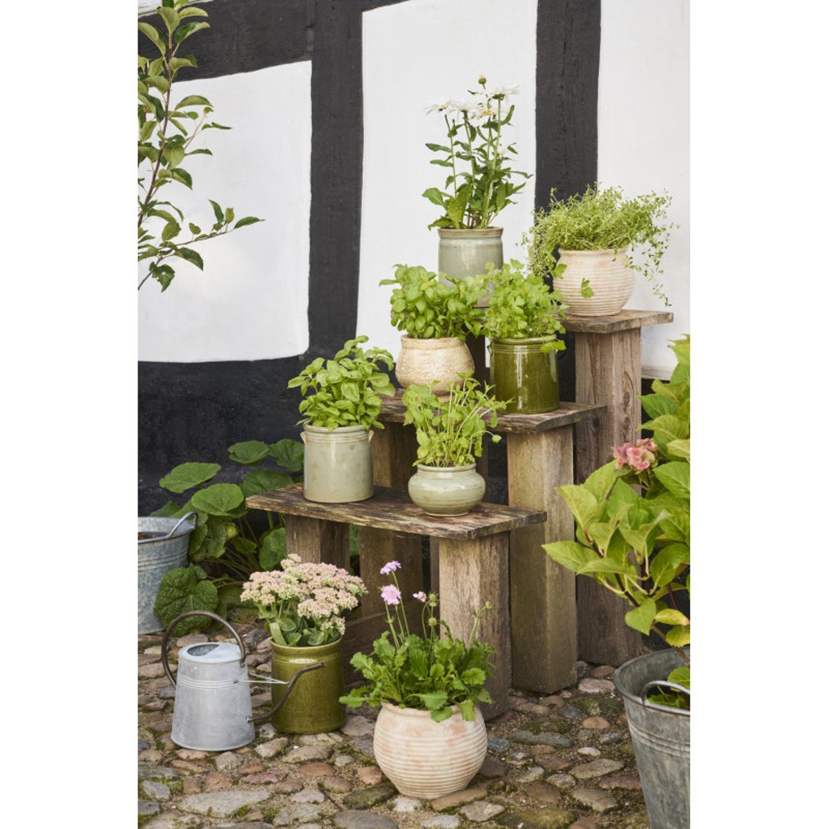 Cache-pot céramique vert, IB LAURSEN