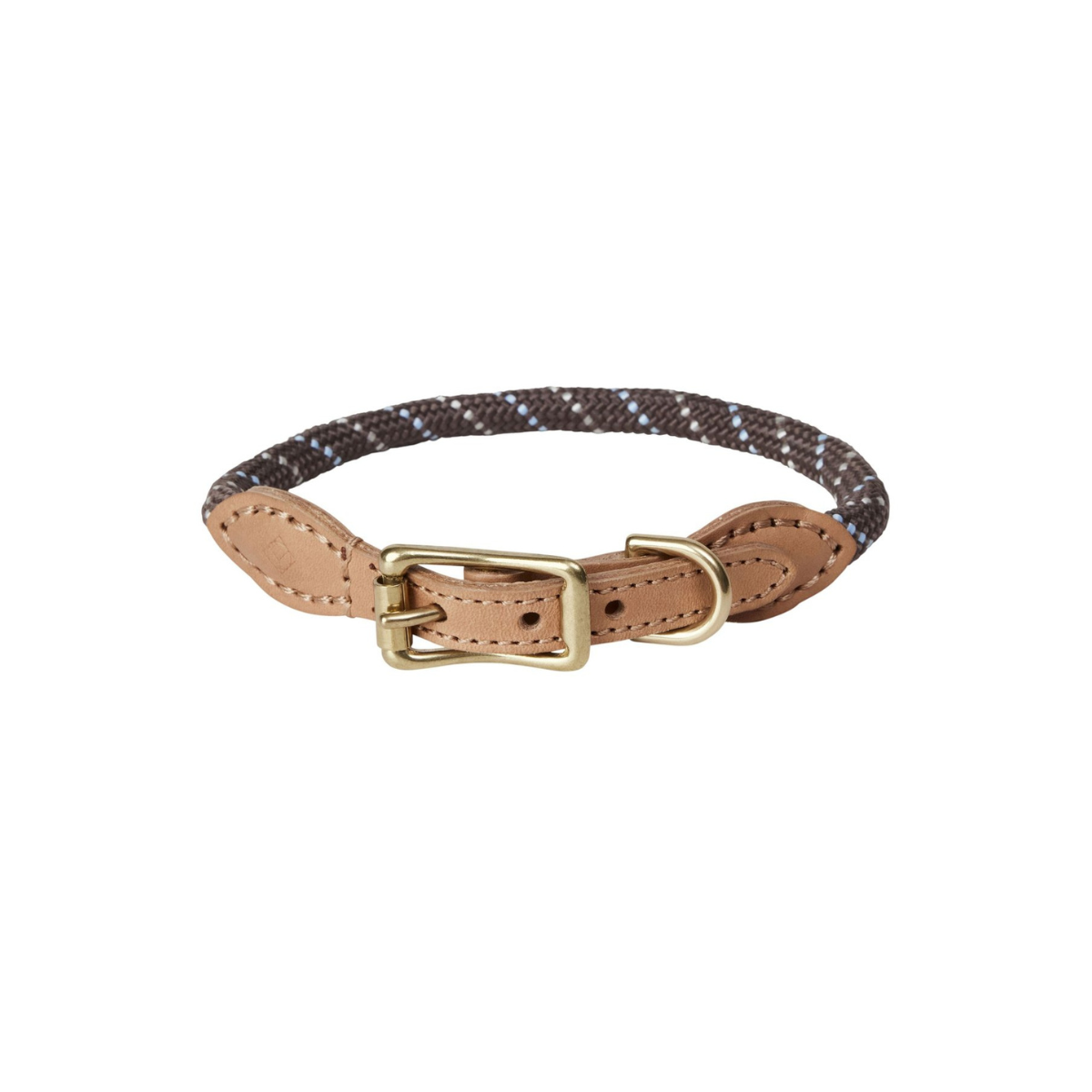 Petit collier en cuir pour chien LIVING marron, OYOY LIVING DESIGN