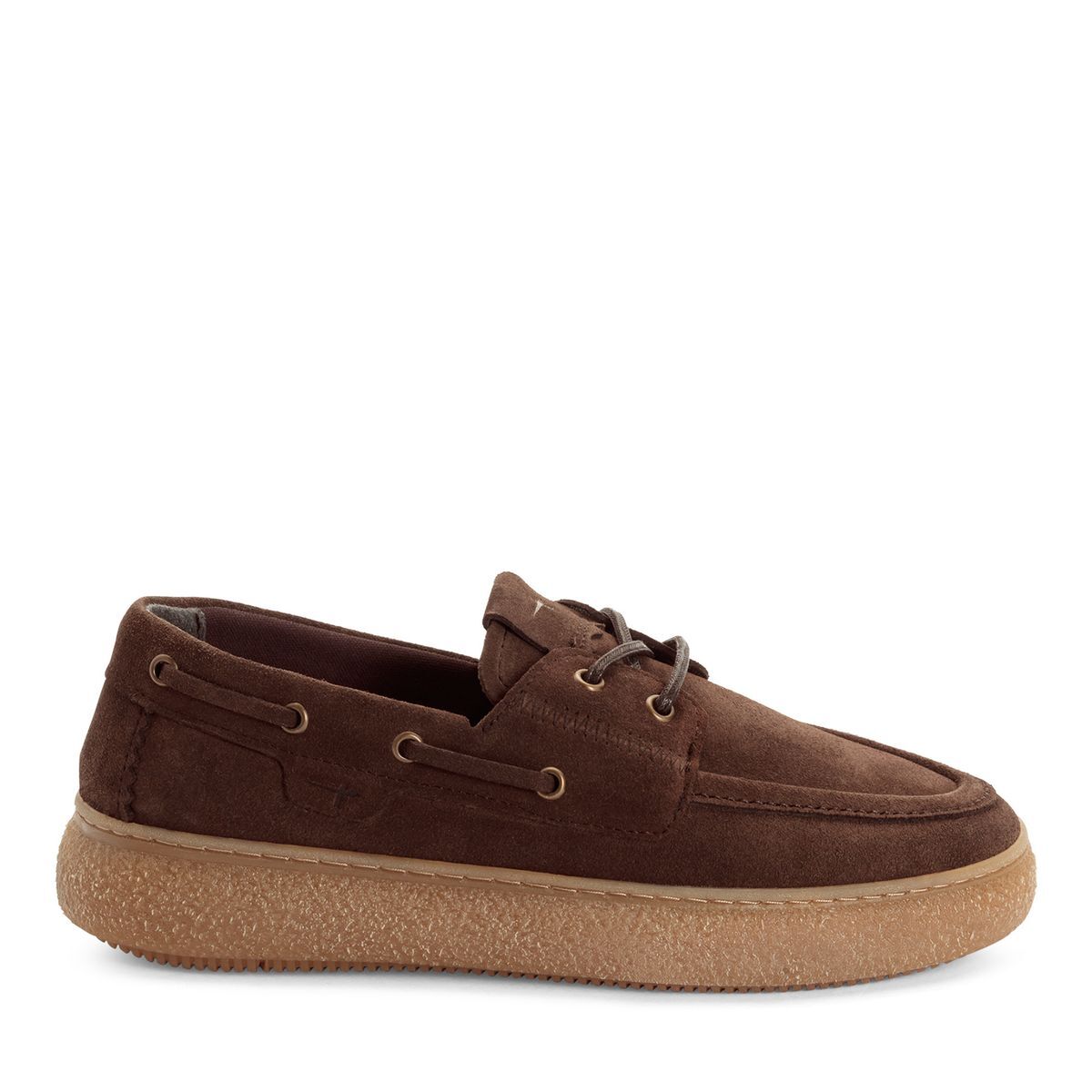 Mocassin en cuir marron mocca, TAMARIS