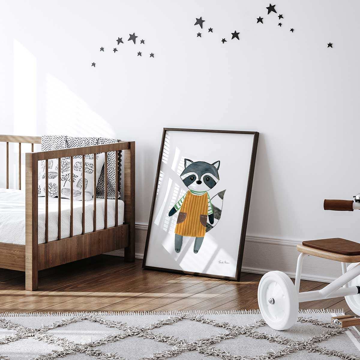 Affiche enfant maman raton affiche seule, HEXOA