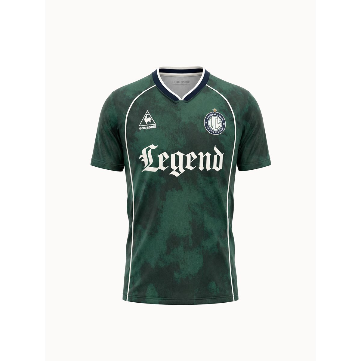 Maillot de foot JERSEY khaki jersey/asblue, LE COQ SPORTIF