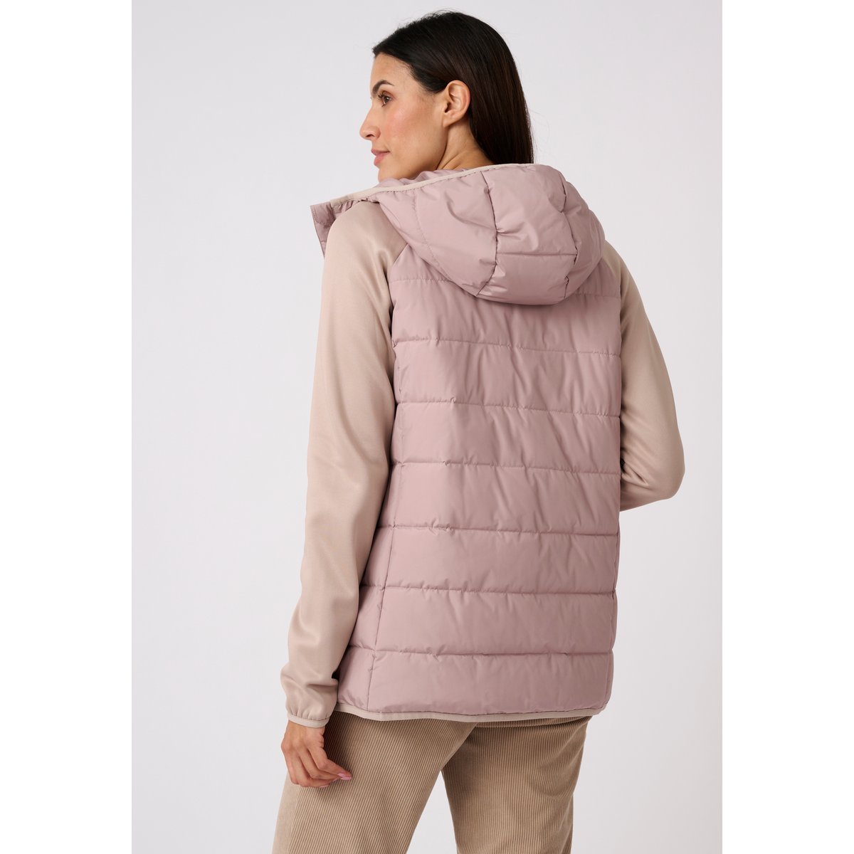 Doudoune thermorégulante Evolutyl gris taupe, DAMART