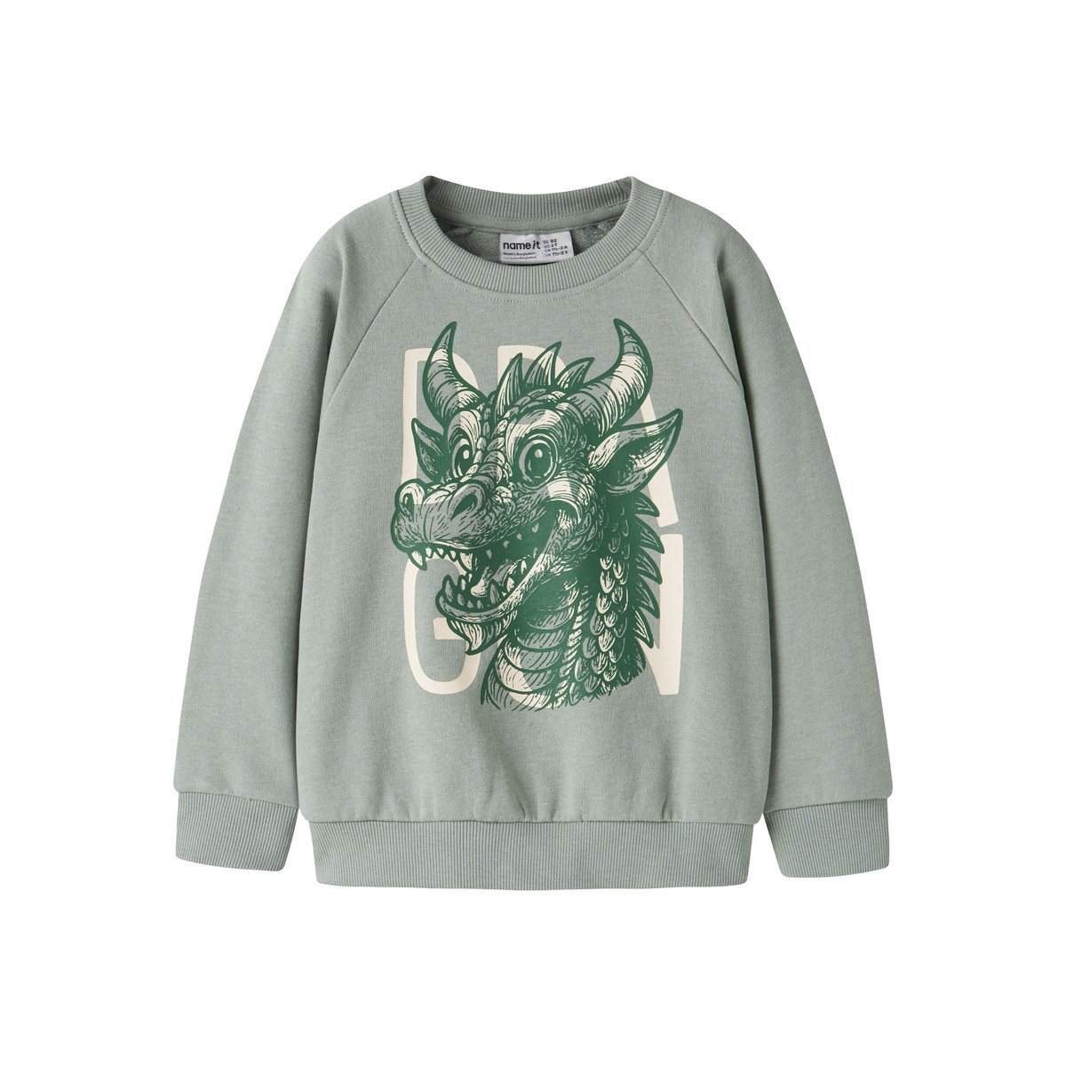 Sweat-Shirt green milieu, NAME IT