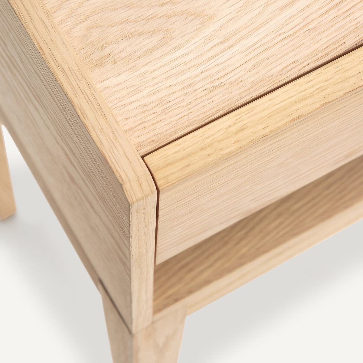 Nizou Bedside Table in Solid Oak and Veneer, Designed By Emmanuel Gallina natural oak, EMMANUEL GALLINA X AM.PM