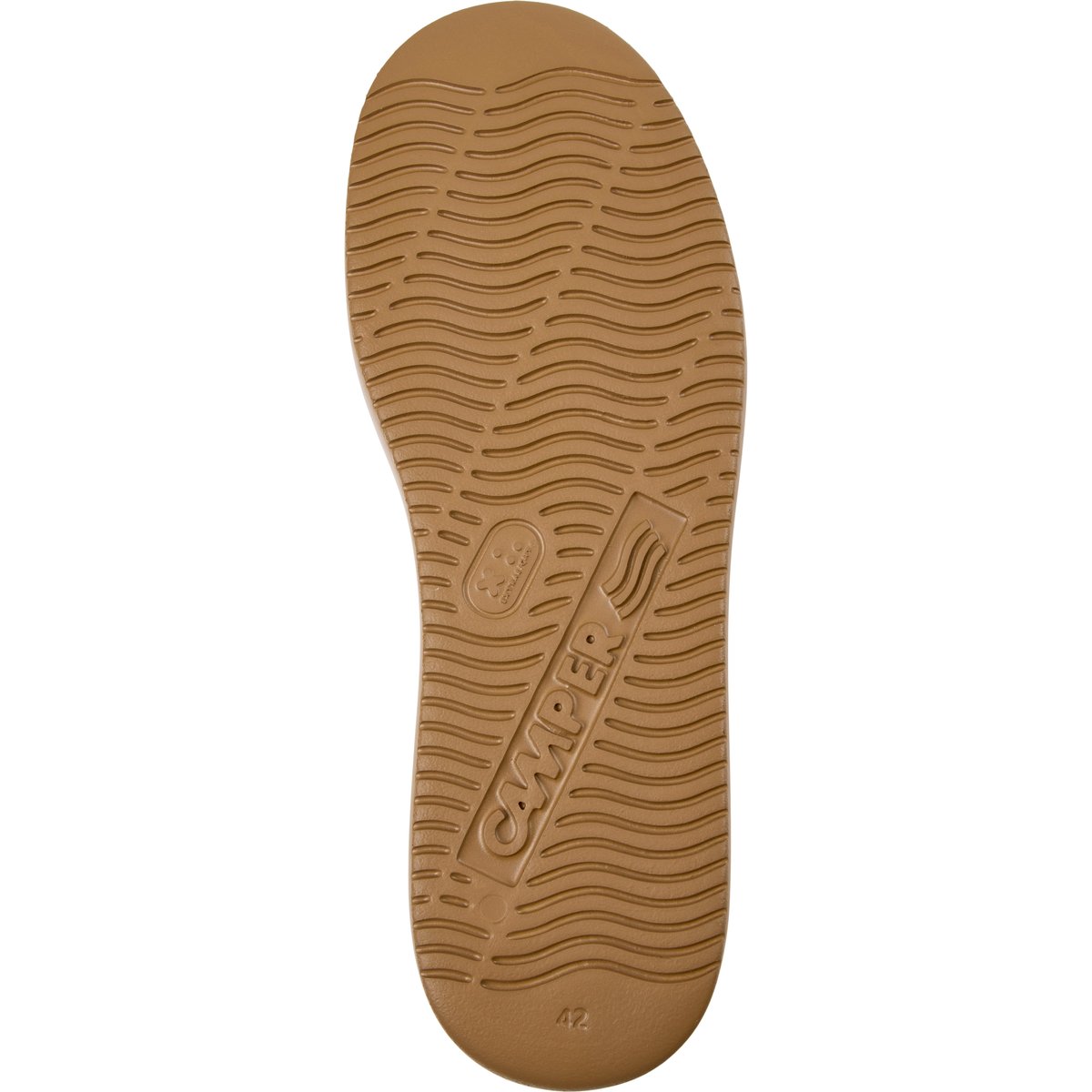 Baskets Cuir RUNNER K21 marron moyen, CAMPER
