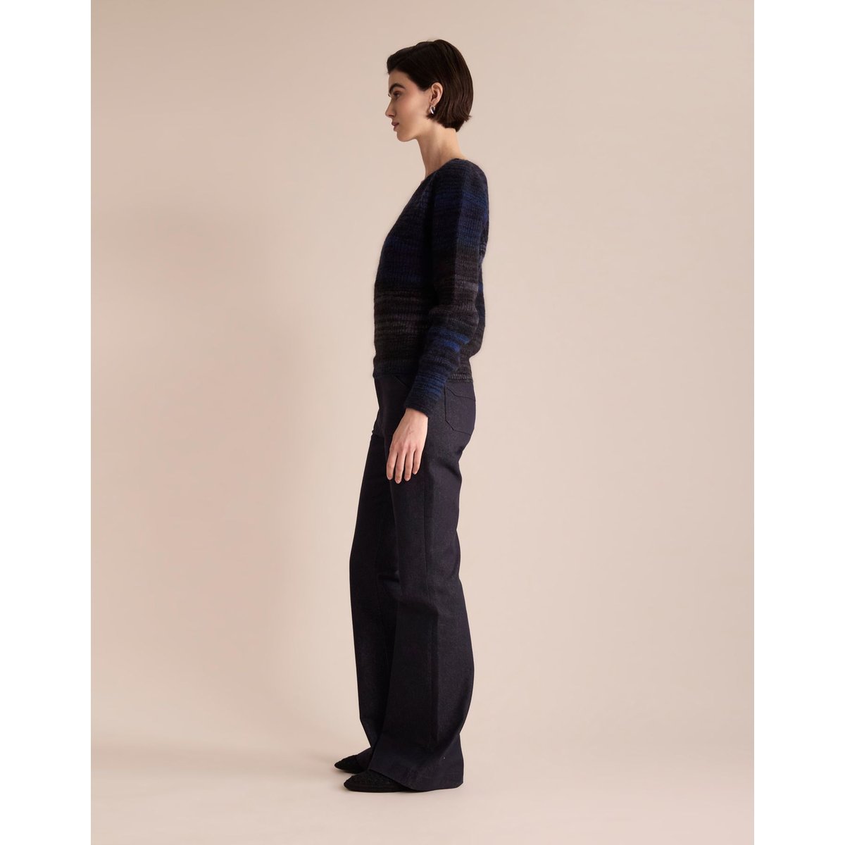 Pull Lucia noir, INES DE LA FRESSANGE PARIS