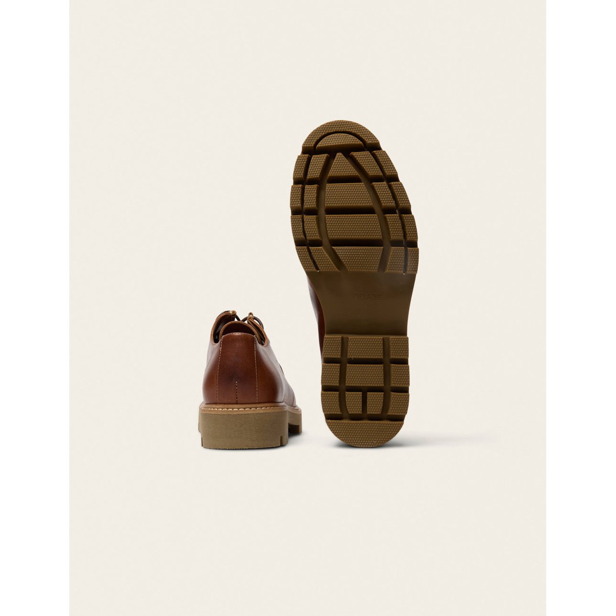 Derbies GONTRAN cuir cognac, ODAJE