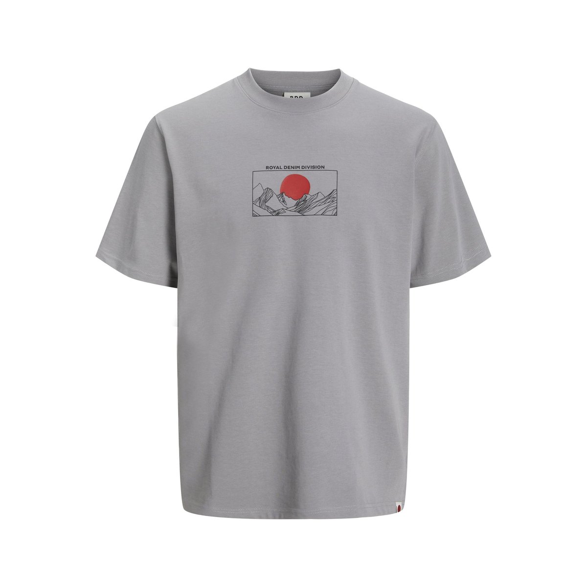 T-Shirt grise - frost gray 1, JACK & JONES