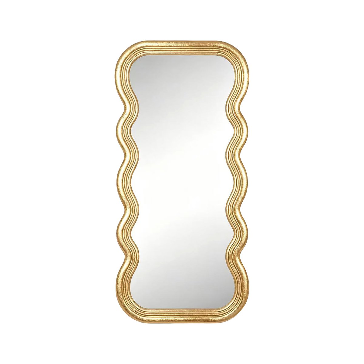 Miroir vagues 55x116cm or, EMDE