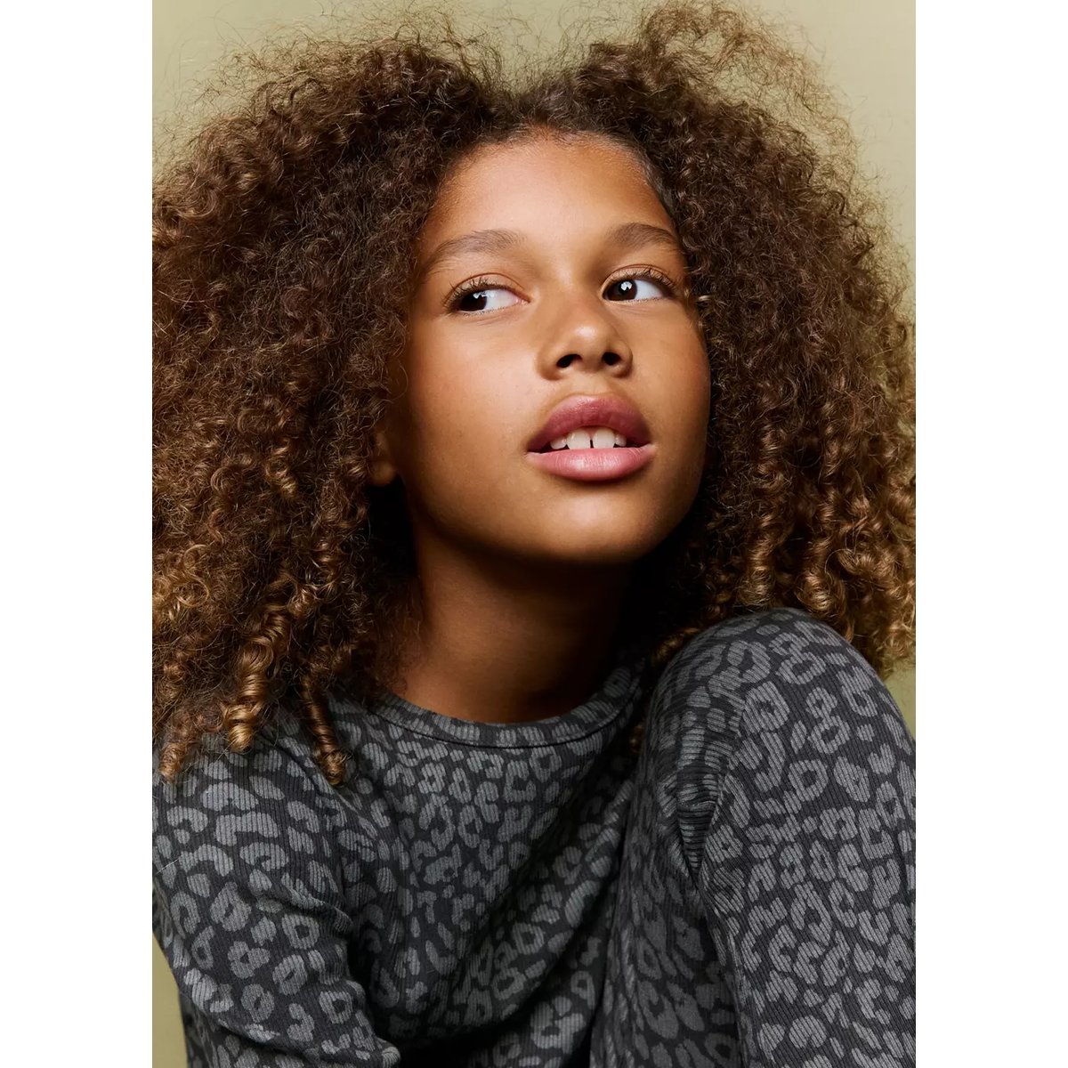T-shirt imprimé animal gris anthracite, MANGO KIDS