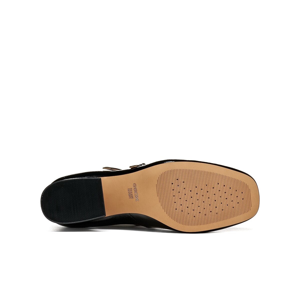 Babies in pelle con tacco, KALIDINE nero , GEOX