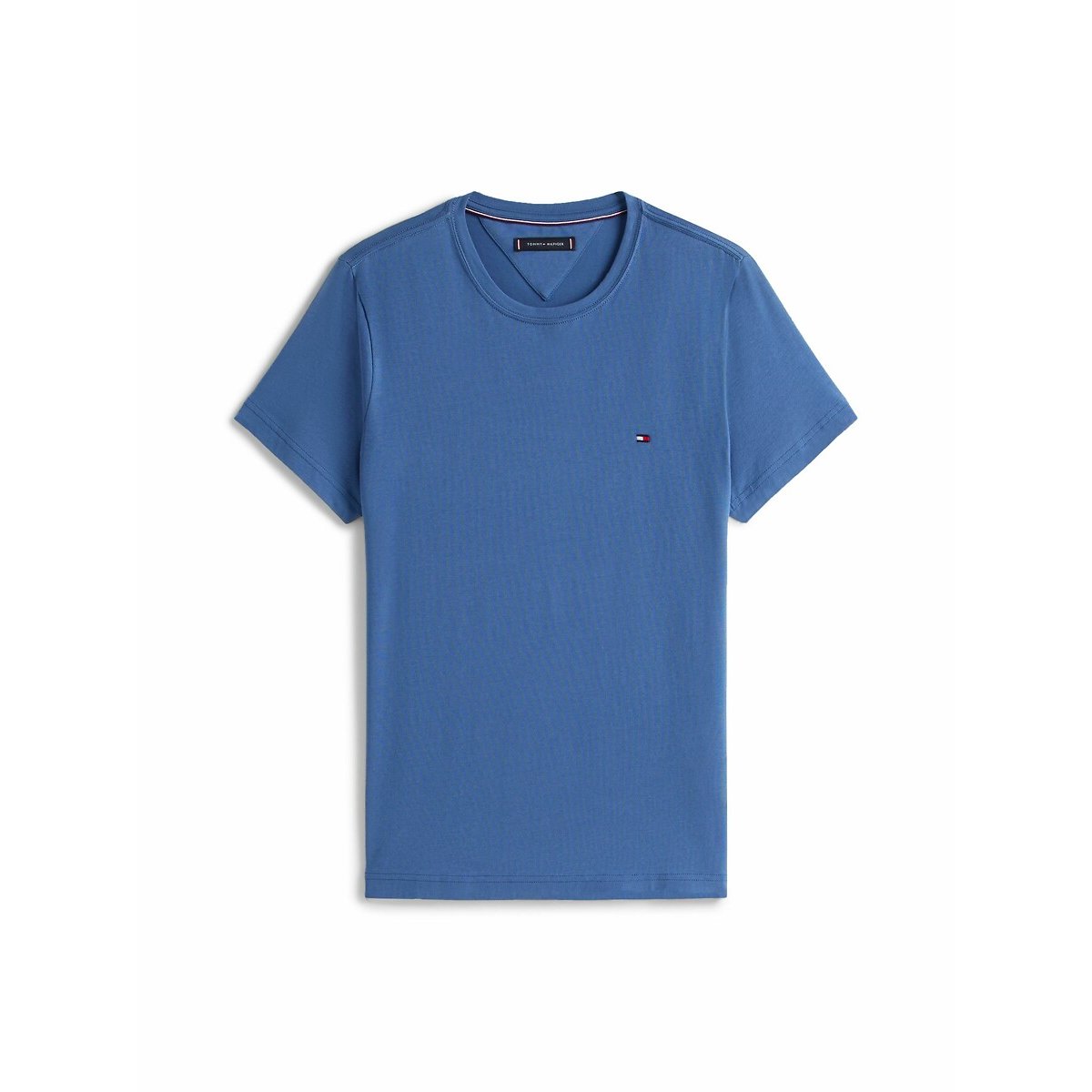 Cotton Slim Stretch T-Shirt dark indigo, TOMMY HILFIGER