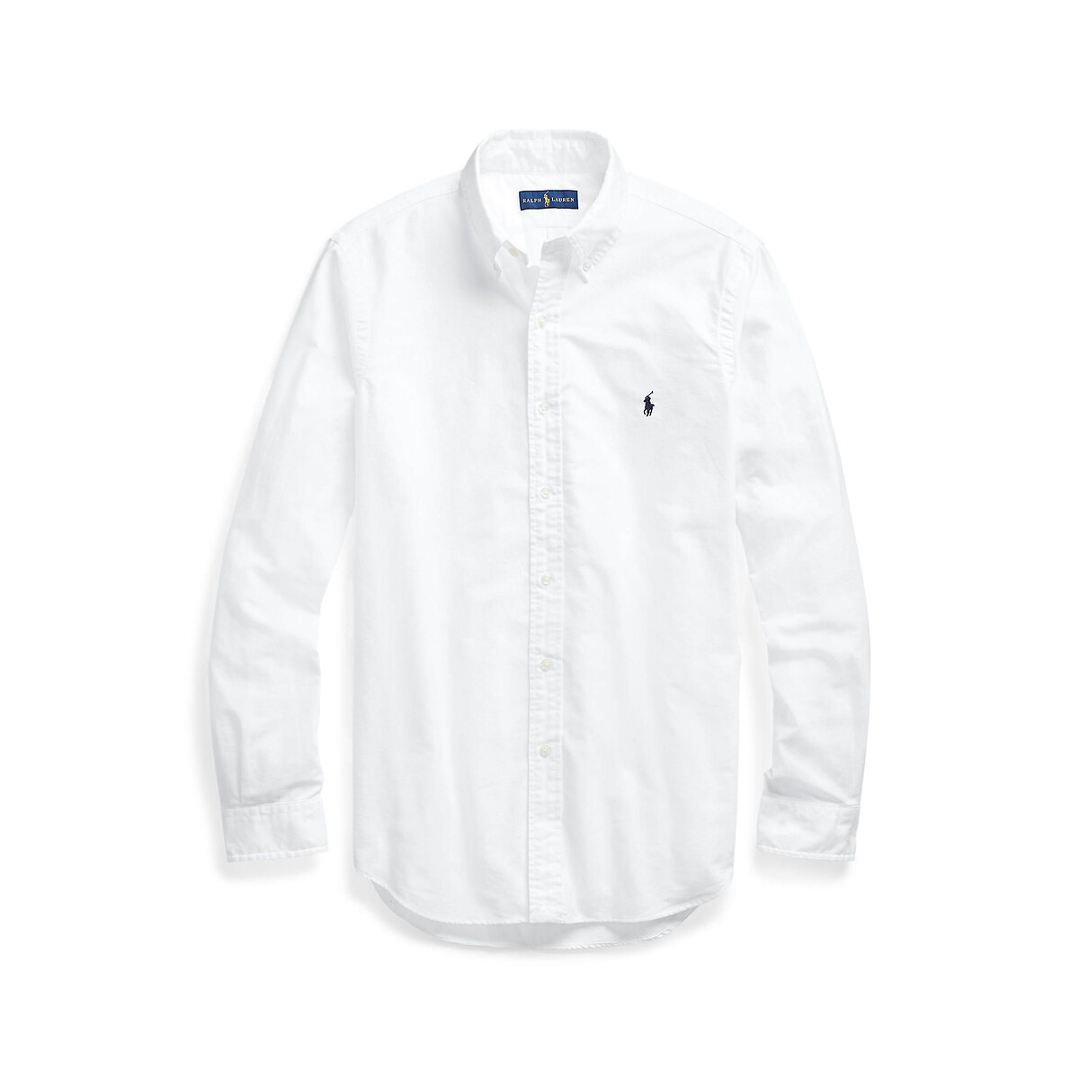 Garment-Dyed Slim Fit Oxford Shirt white, POLO RALPH LAUREN