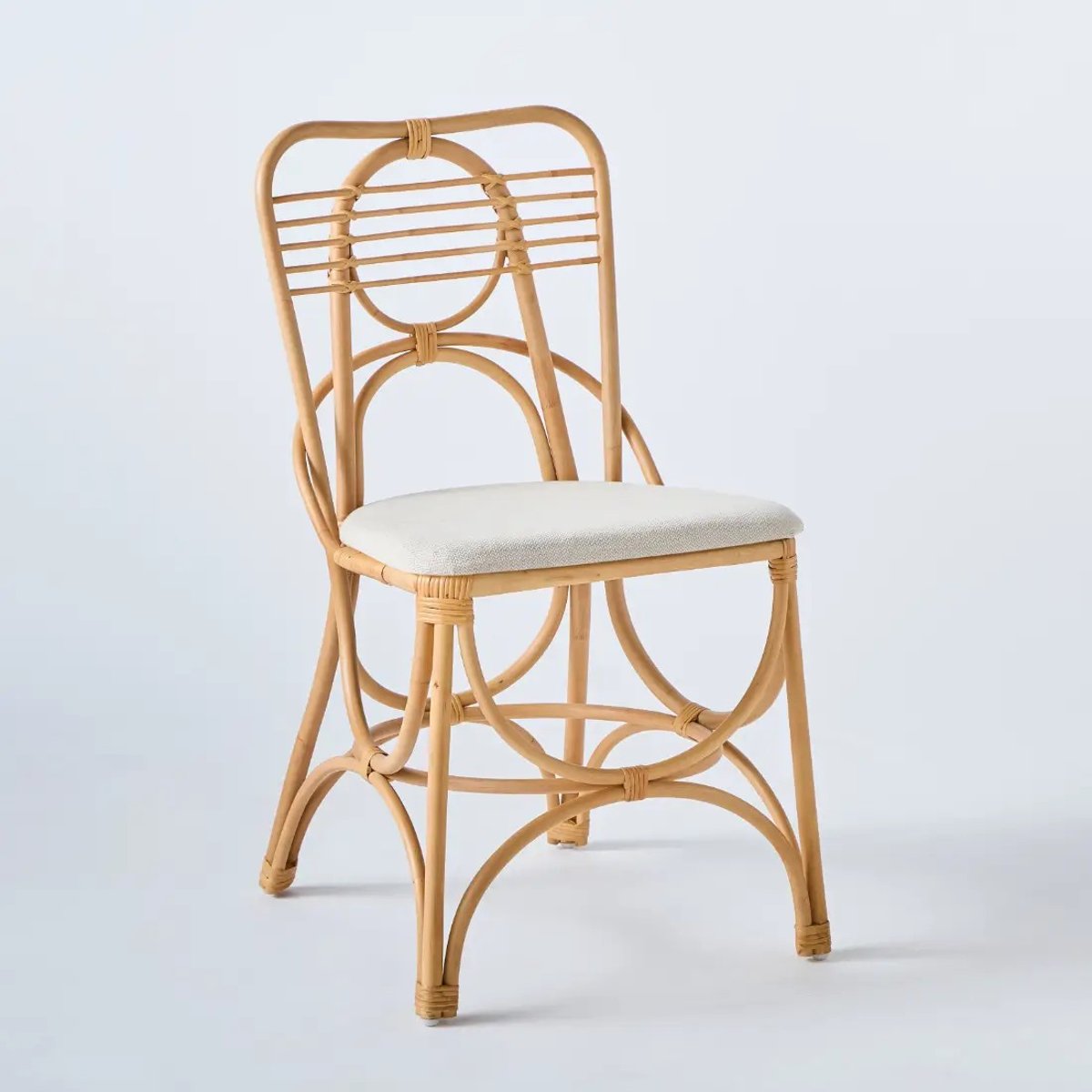 Chaise en rotin GINGKO Horizon rotin teinté "miel", KOK