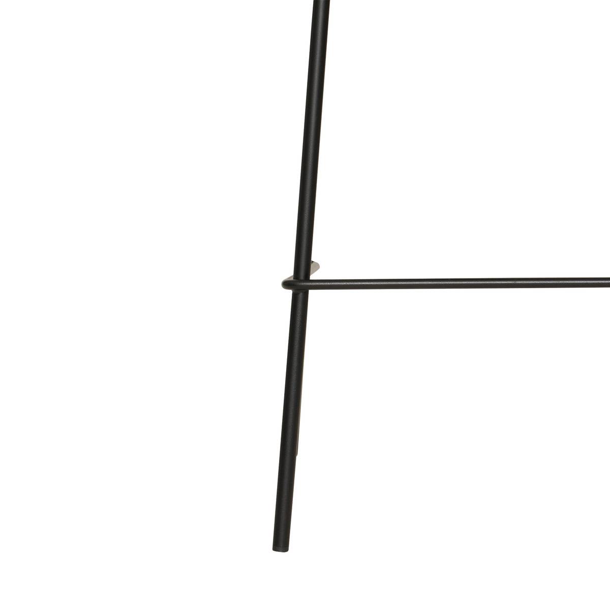 Lot de 2 tabourets de bar VLADI blanc, ATMOSPHERA