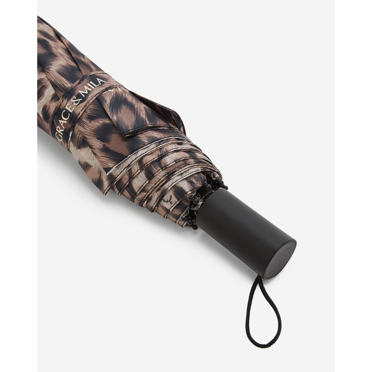 Parapluie compact à motif leo Breeze leo, GRACE & MILA