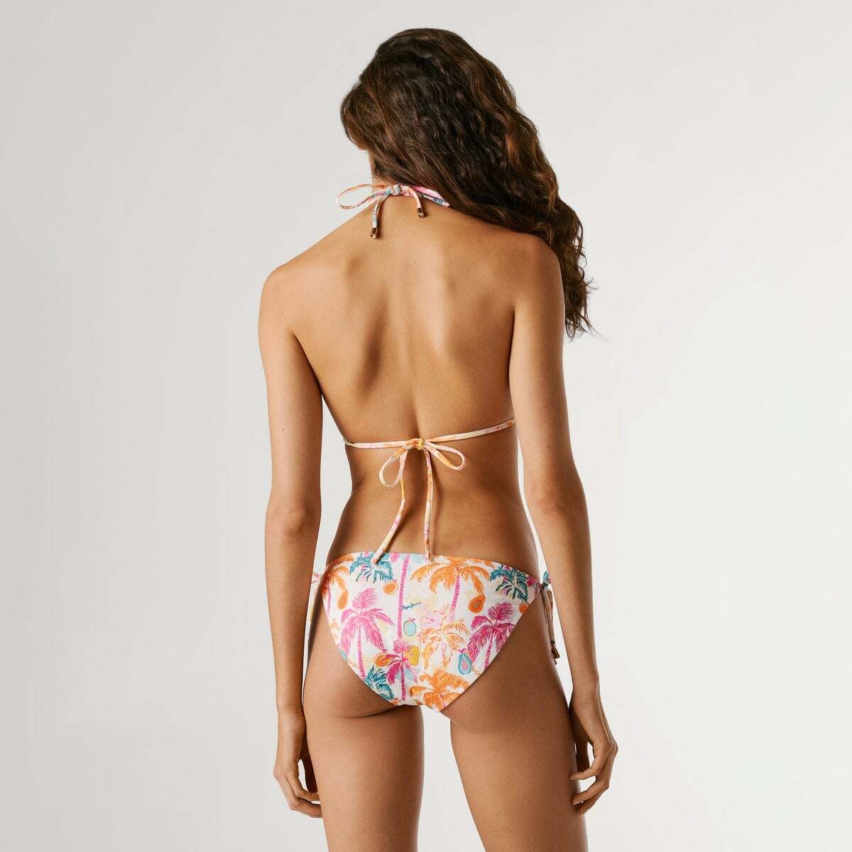 Bas De Bikini Tropical fuchsia profond, PEPE JEANS