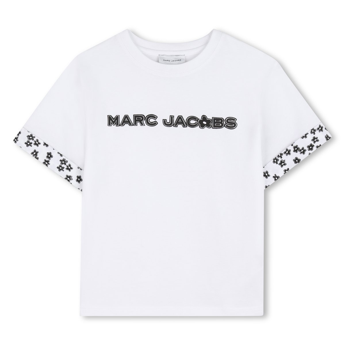 T-shirt à manches courtes blanc, MARC JACOBS