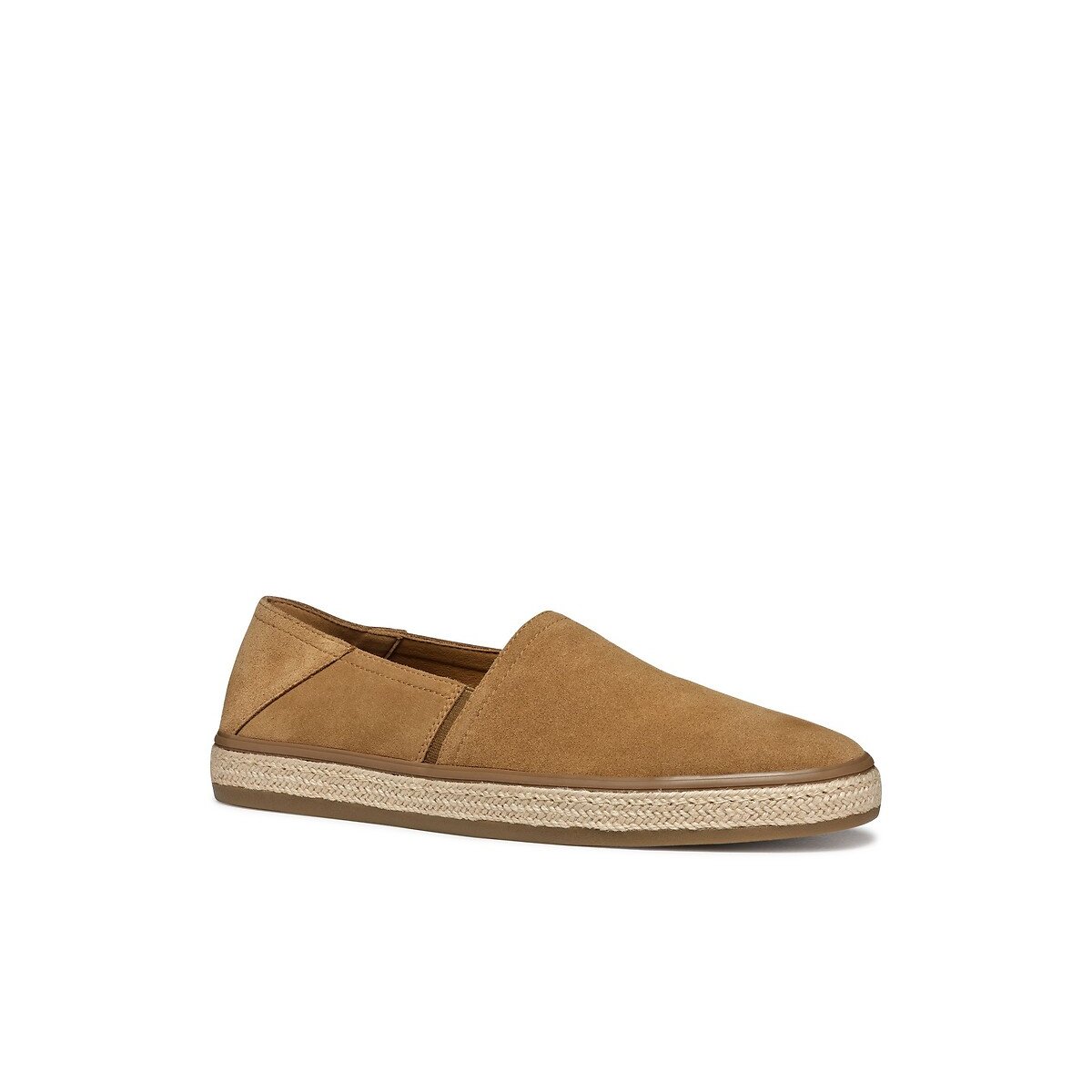 Pantelleria Suede Breathable Loafers camel, GEOX