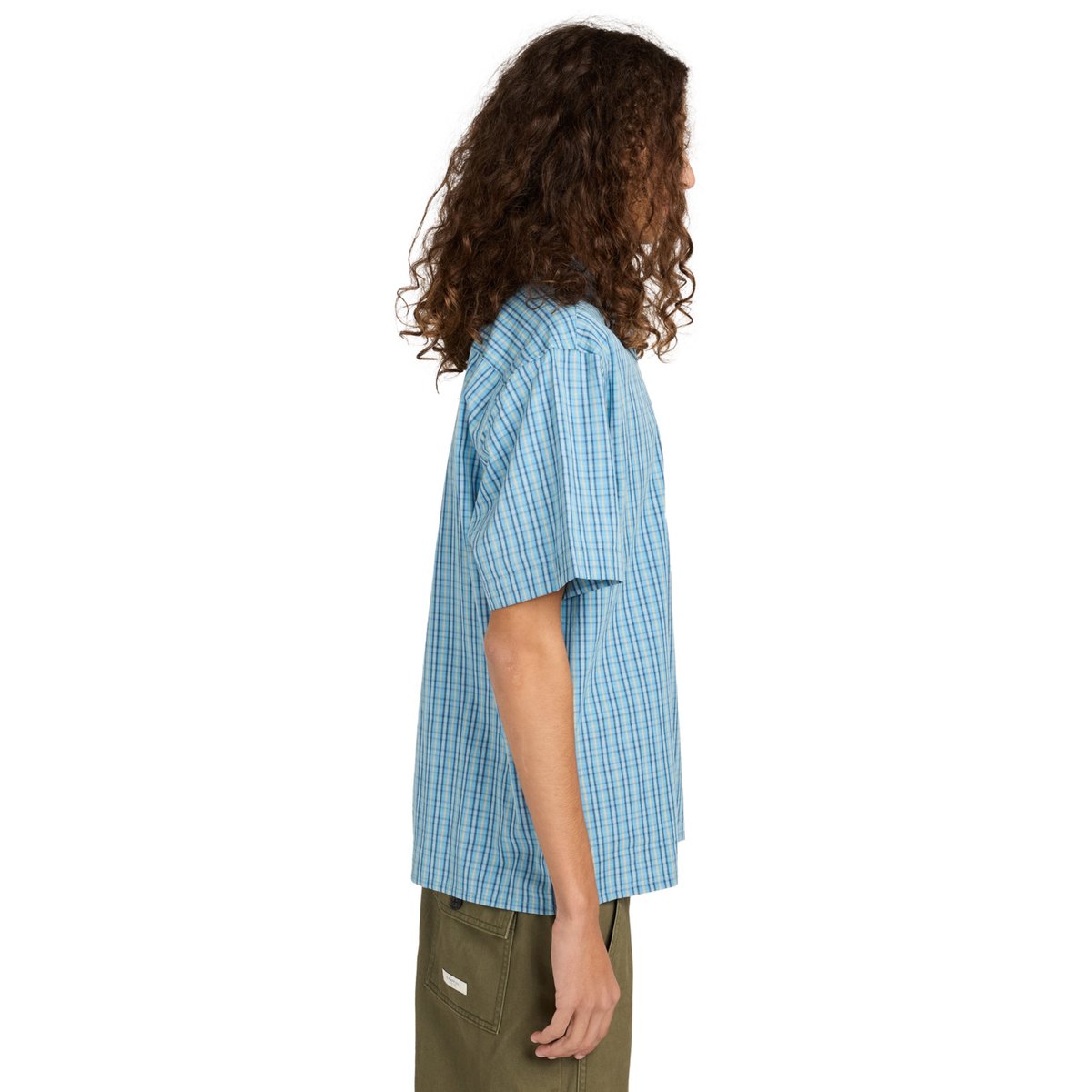 Chemise manches courtes NAPKINS bleu napkins blue, ELEMENT