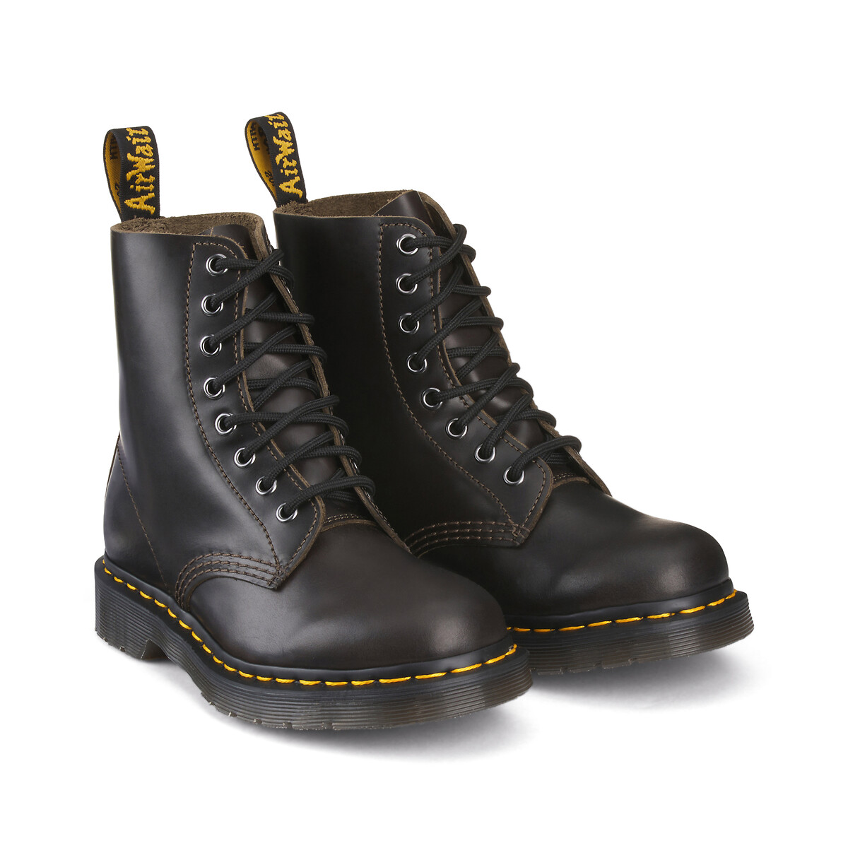 1460 smooth leather ankle boots black Dr. Martens La Redoute